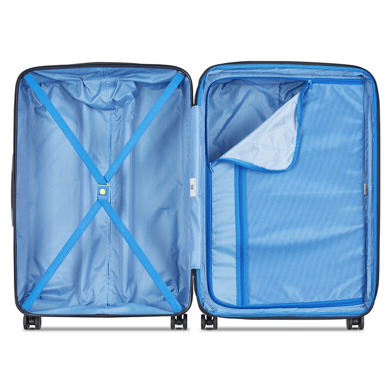 DELSEY Paris  maxence 82 cm 4 double wheeled expandable check-in trolley case - grey  | Best Price UAE